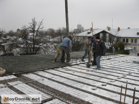 Железобетонные перекрытия - технология изготовления
