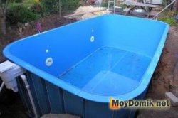 Пластиковый бассейн Пластиковый бассейн