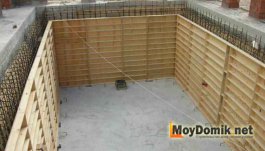 Монтаж прямоугольной опалубки Монтаж прямоугольной опалубки