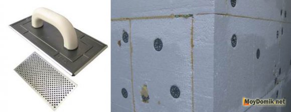 Терка для шлифовки пенопласта Терка для шлифовки пенопласта