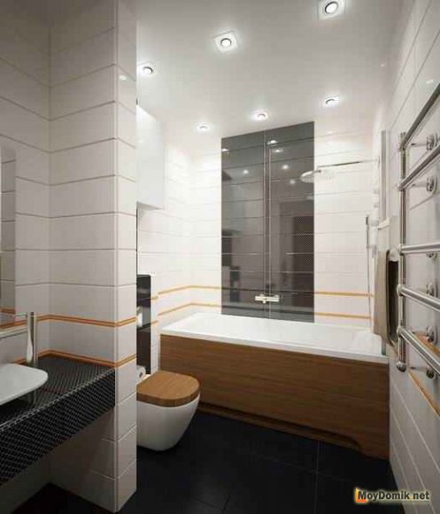 Минимализм в интерьере ванной Минимализм в интерьере ванной