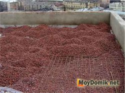 Утепление плоской кровли керамзитом