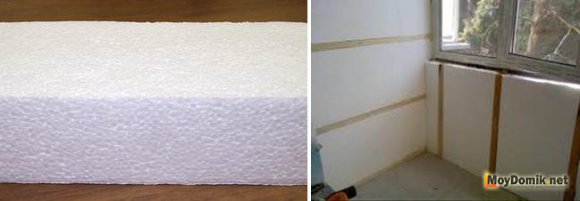 Утепление стен пенопластом изнутри Утепление стен пенопластом изнутри