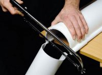 Нарезка желоба на заготовки