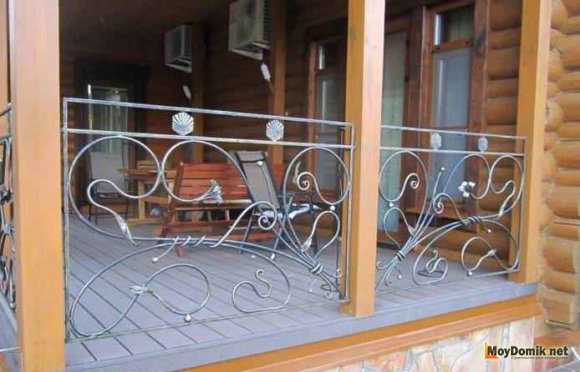 Кованые ограждения для террасы Кованые ограждения для террасы