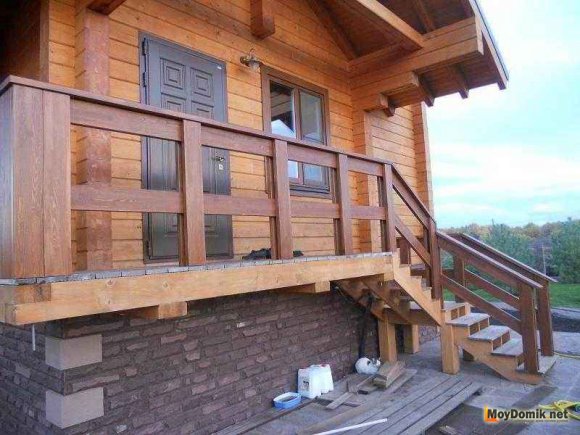 Виды исполнения ограждения для террас Виды исполнения ограждения для террас