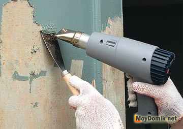 Как снять краску – масляную, акриловую, водоэмульсионную - способы