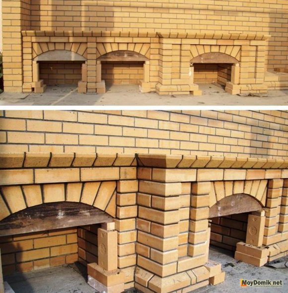 Первый ряд столешницы Первый ряд столешницы