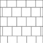 Укладки плитки в перевязку