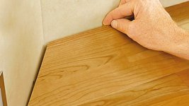 Укладка паркета с зазором