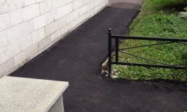 Асфальтобетонная отмостка