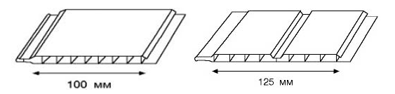 Ширина пластиковой вагонки