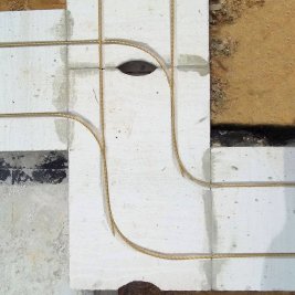 Армирование пеноблоков стеклопластиковой арматурой Армирование пеноблоков стеклопластиковой арматурой