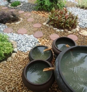 Оригинальный водопад в ландшафтном дизайне Оригинальный водопад в ландшафтном дизайне