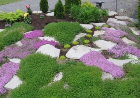 Клумбы-цветники в ландшафтном дизайне частного дома Клумбы-цветники в ландшафтном дизайне частного дома