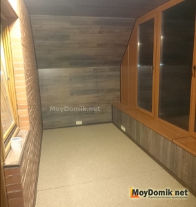 Готовая лоджия после утепления Готовая лоджия после утепления
