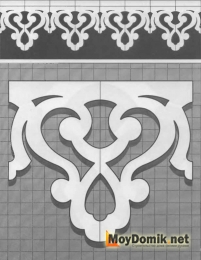 Шаблон наличников на окна - 7 Шаблон наличников на окна - 7