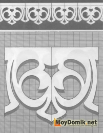 Шаблон наличников на окна - 24 Шаблон наличников на окна - 24