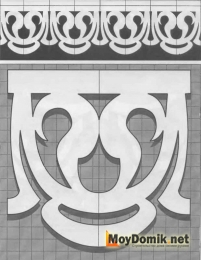 Шаблон наличников на окна - 20 Шаблон наличников на окна - 20