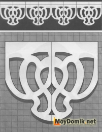 Шаблон наличников на окна - 10 Шаблон наличников на окна - 10