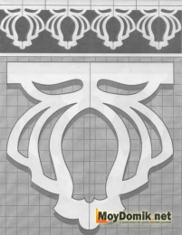 Шаблон наличников на окна - 21 Шаблон наличников на окна - 21