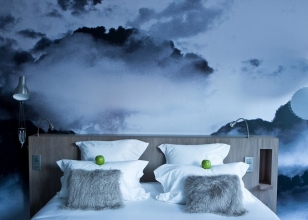 Панорамные 3Д фотообои - ночное небо Панорамные 3Д фотообои - ночное небо