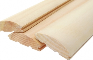 Внешний вид вагонки "блок-хаус" Внешний вид вагонки "блок-хаус"