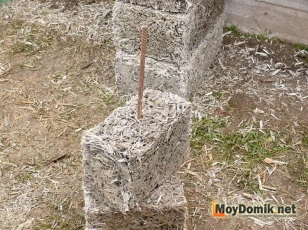 Армирование арболитовой кладки Армирование арболитовой кладки