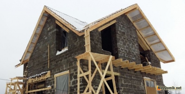 Крыша для дома из арболита Крыша для дома из арболита