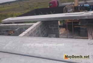 Железобетонные плиты перекрытия в доме из арболита Железобетонные плиты перекрытия в доме из арболита