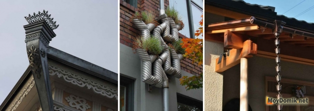 Самодельная водосточная система